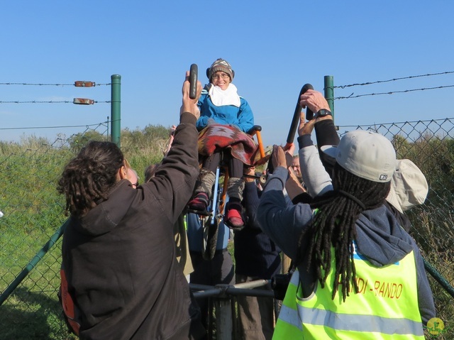 Randonnée joëlettes à Hollogne