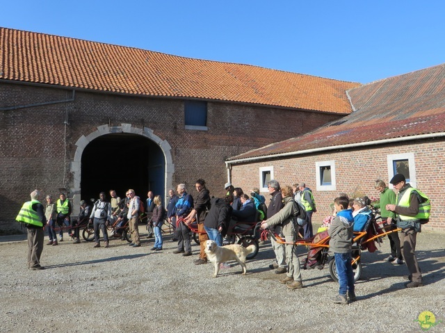 Randonnée joëlettes à Hollogne