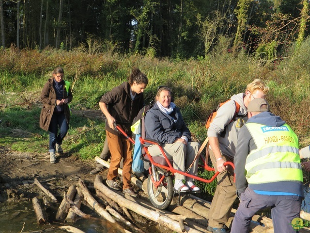 Randonnée joëlettes à Hollogne