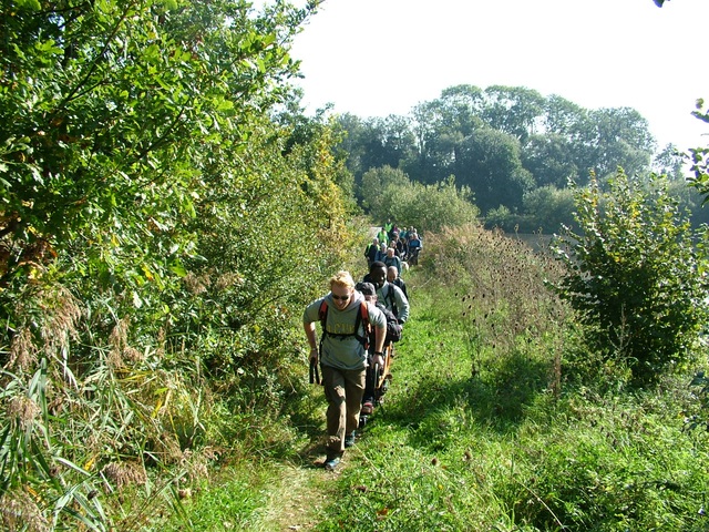 Randonnée joëlettes à Hollogne