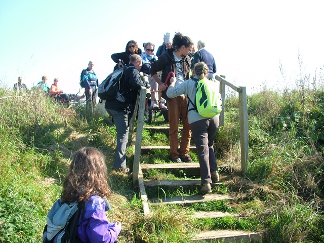 Randonnée joëlettes à Hollogne