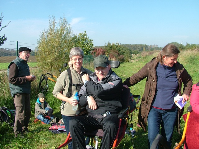 Randonnée joëlettes à Hollogne