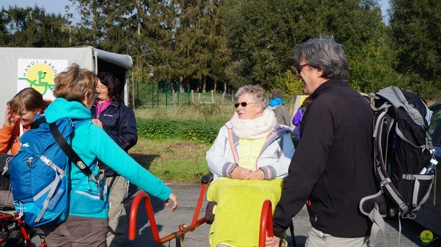 Randonnée joëlettes à Hollogne