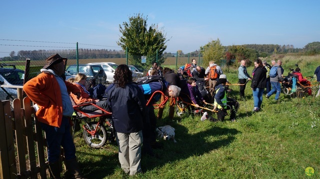 Randonnée joëlettes à Hollogne