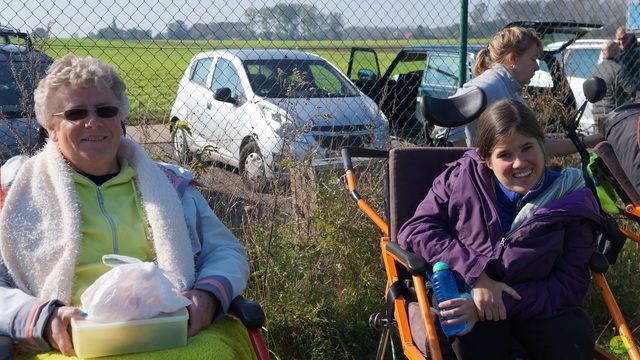 Randonnée joëlettes à Hollogne