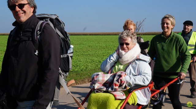 Randonnée joëlettes à Hollogne