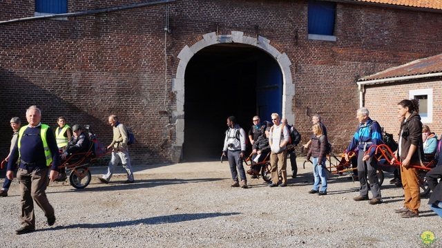 Randonnée joëlettes à Hollogne