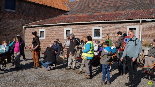 Randonnée joëlettes à Hollogne