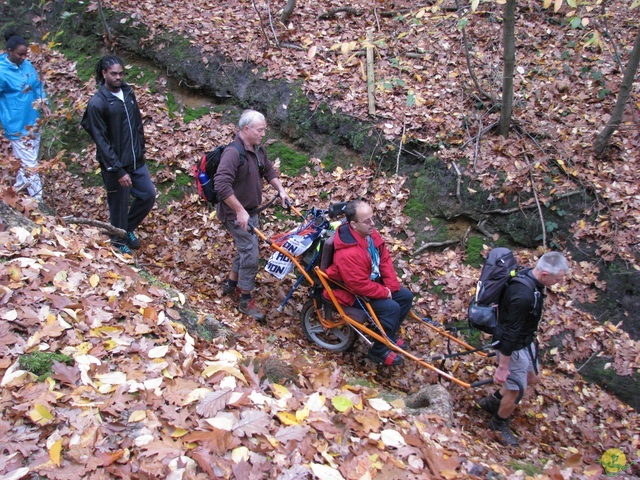 Randonnée joëlettes à Ohain