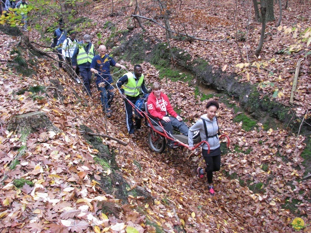 Randonnée joëlettes à Ohain