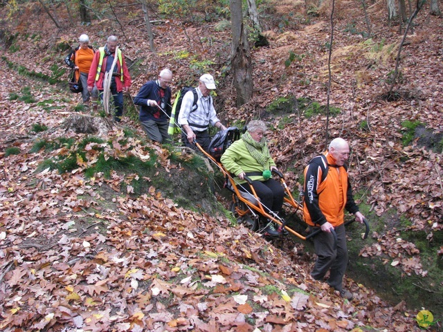 Randonnée joëlettes à Ohain