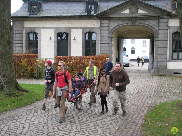 Randonnée joëlettes à Ohain