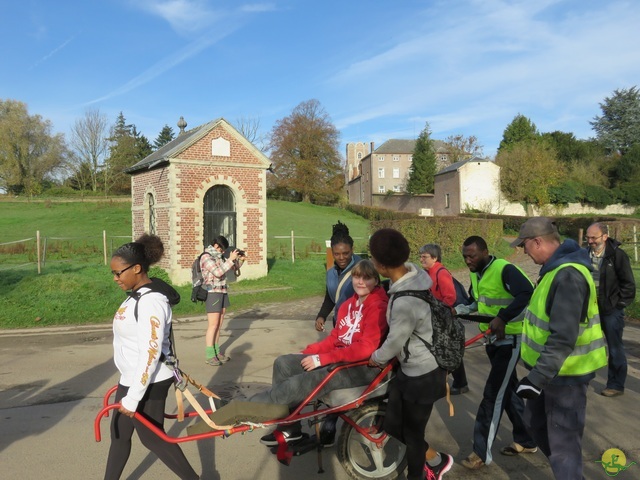 Randonnée joëlettes à Ohain