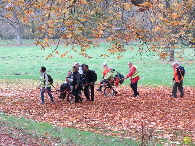 Randonnée joëlettes à Ohain