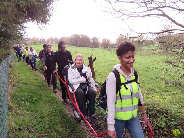 Randonnée joëlettes à Ohain