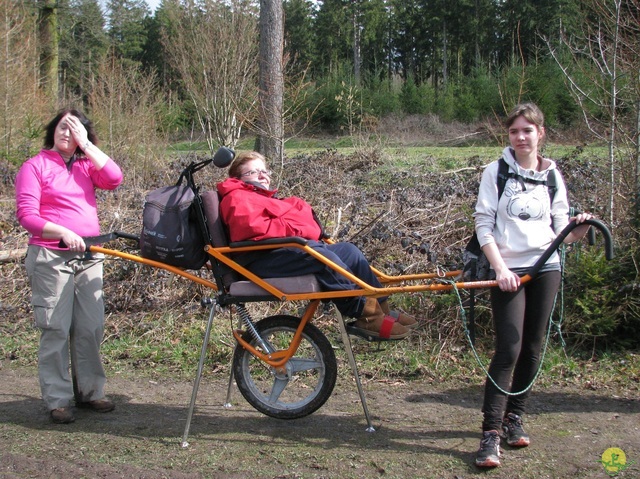 Randonnée joëlettes à Gedinne