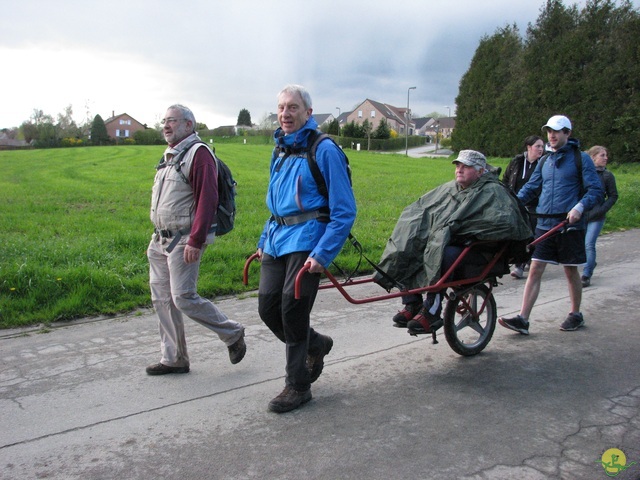 Randonnée joëlettes à Perwez