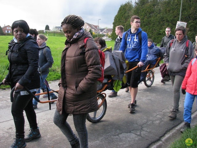 Randonnée joëlettes à Perwez