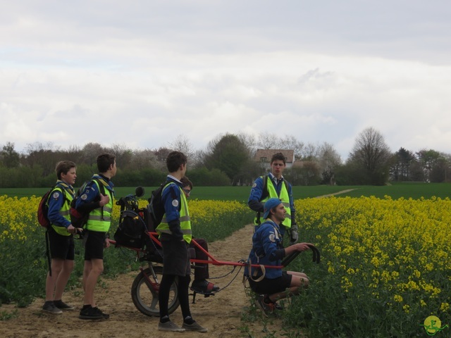 Randonnée joëlettes à Waterloo