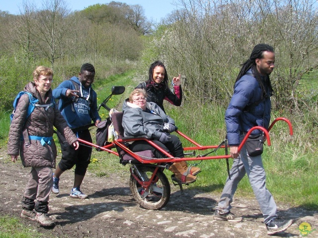 Randonnée joëlettes à Cerfontaine