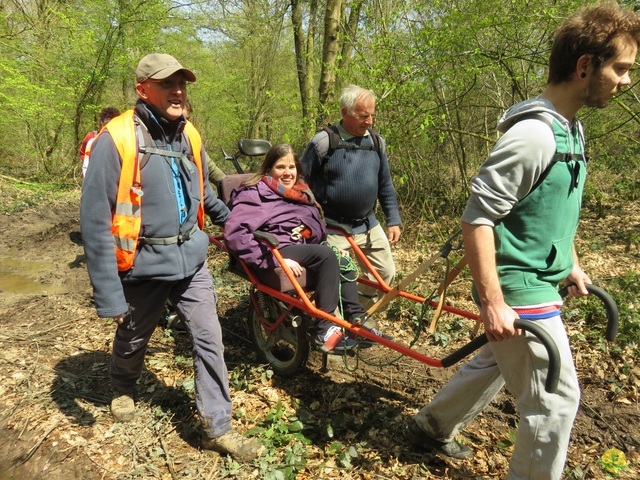 Randonnée joëlettes à Cerfontaine