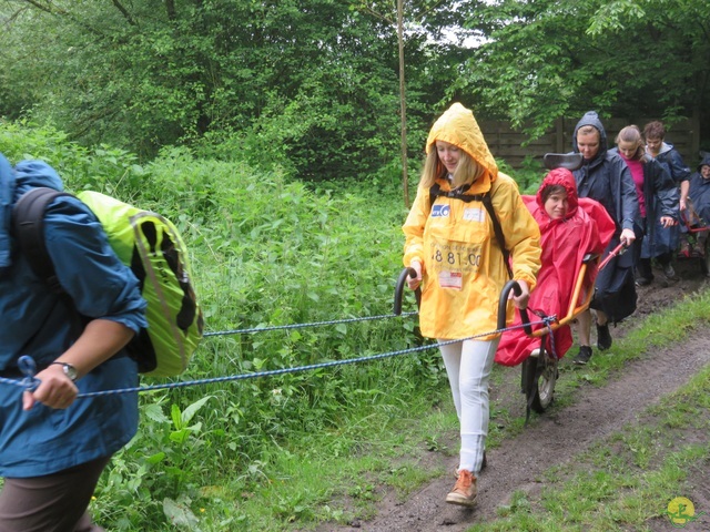 Randonnée joëlettes à Strud