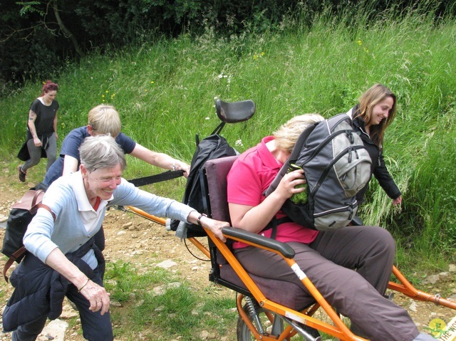 Randonnée joëlettes à Chassepierre