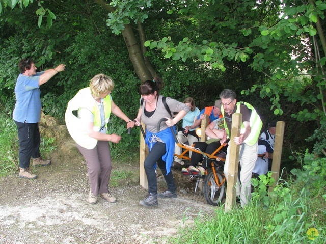 Randonnée joëlettes à Villers-la-Ville