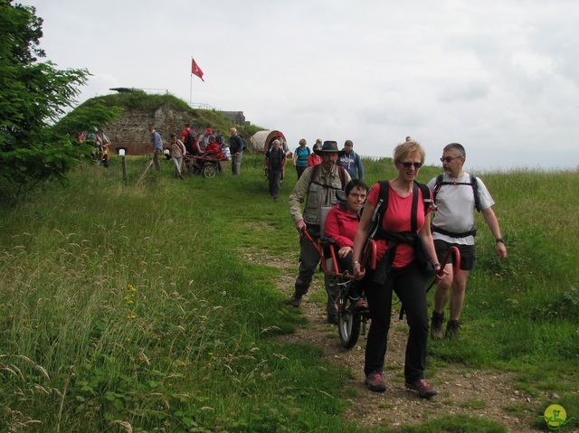 Randonnée joëlettes à Lanaye