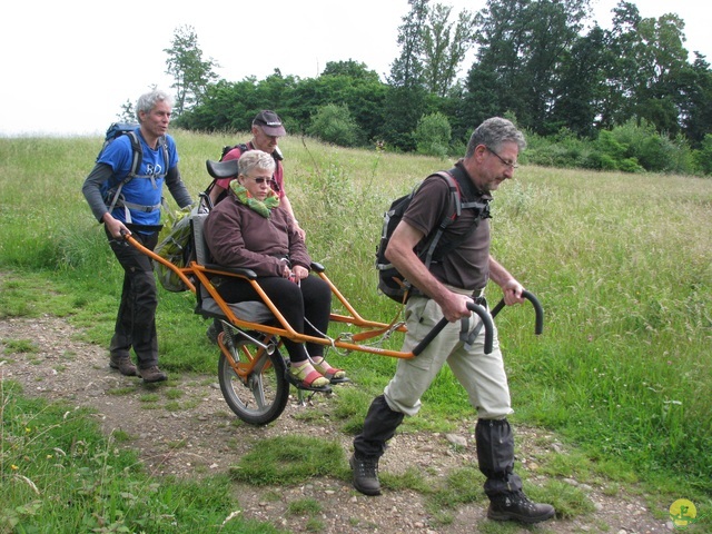 Randonnée joëlettes à Lanaye