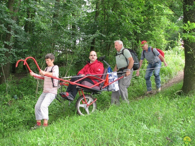 Randonnée joëlettes à Lanaye