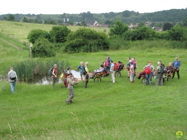 Randonnée joëlettes à Lanaye