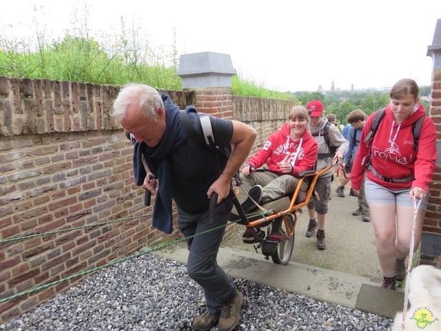 Randonnée joëlettes à Lanaye