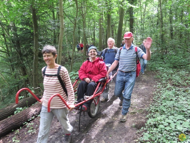 Randonnée joëlettes à Lanaye