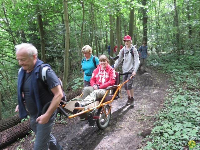 Randonnée joëlettes à Lanaye