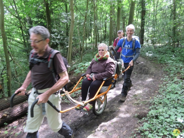 Randonnée joëlettes à Lanaye