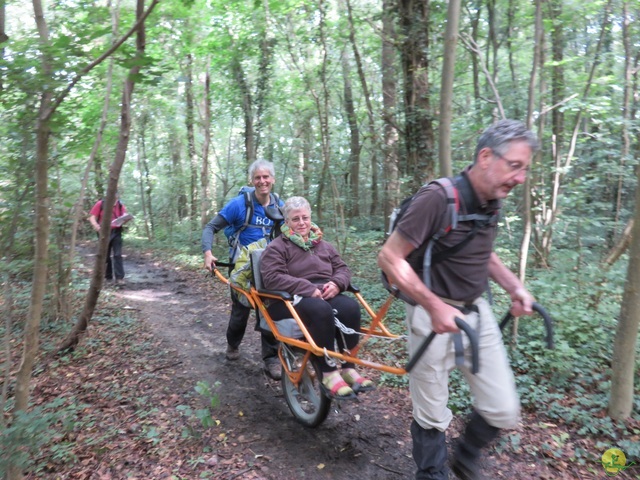 Randonnée joëlettes à Lanaye