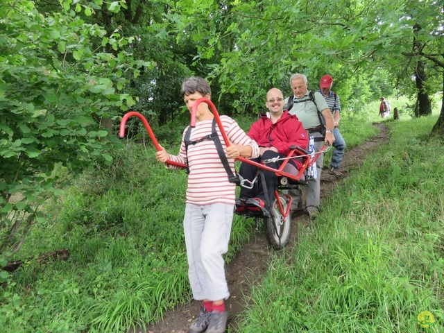 Randonnée joëlettes à Lanaye