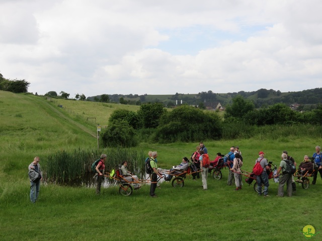 Randonnée joëlettes à Lanaye