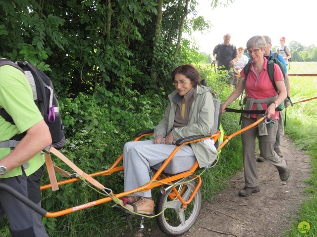 Randonnée joëlettes à Lanaye