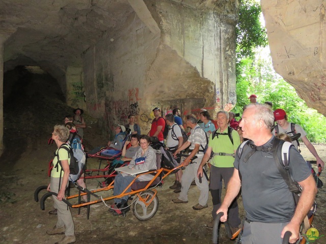 Randonnée joëlettes à Lanaye