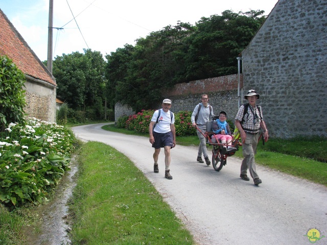 Randonnée joëlettes à Escalles