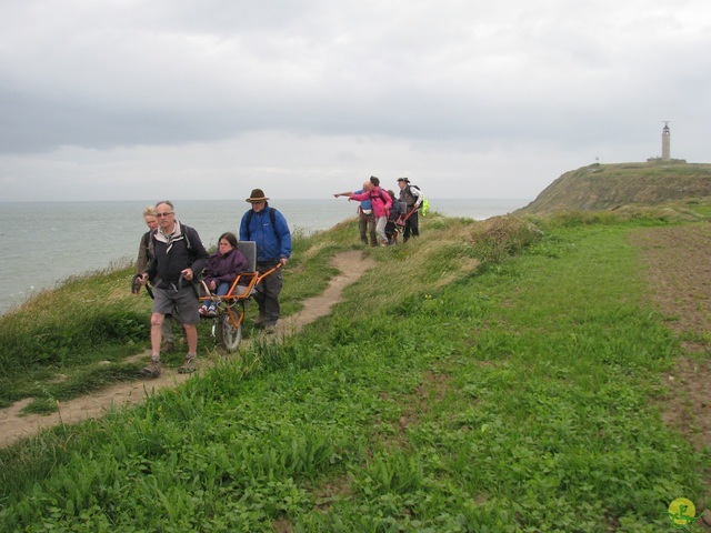 Randonnée joëlettes à Escalles