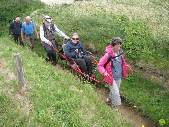 Randonnée joëlettes à Escalles