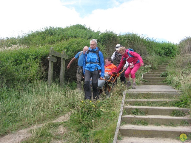 Randonnée joëlettes à Escalles