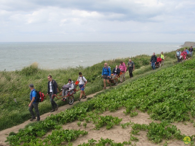 Randonnée joëlettes à Escalles