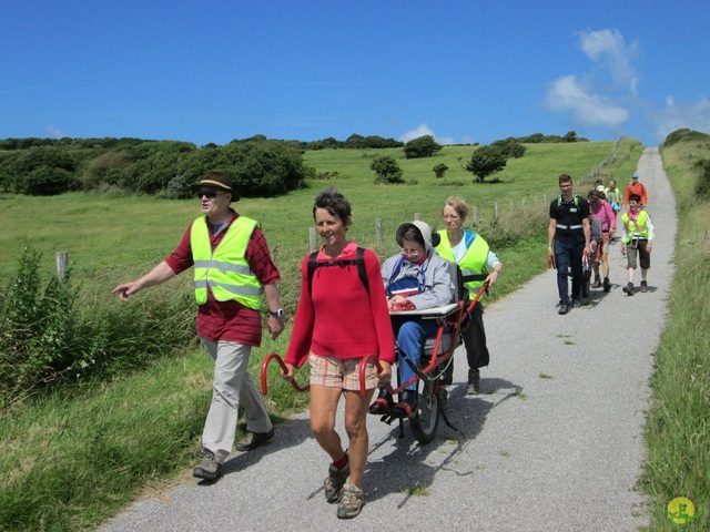 Randonnée joëlettes à Escalles