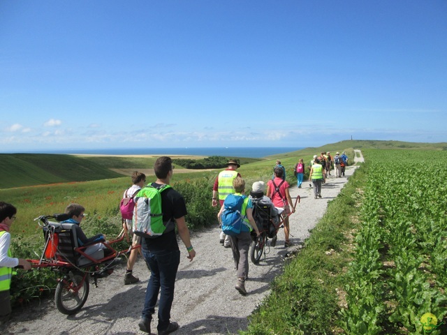 Randonnée joëlettes à Escalles