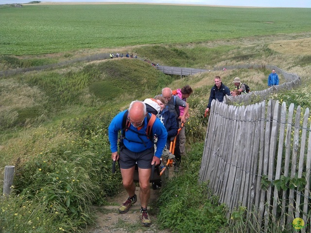 Randonnée joëlettes à Escalles