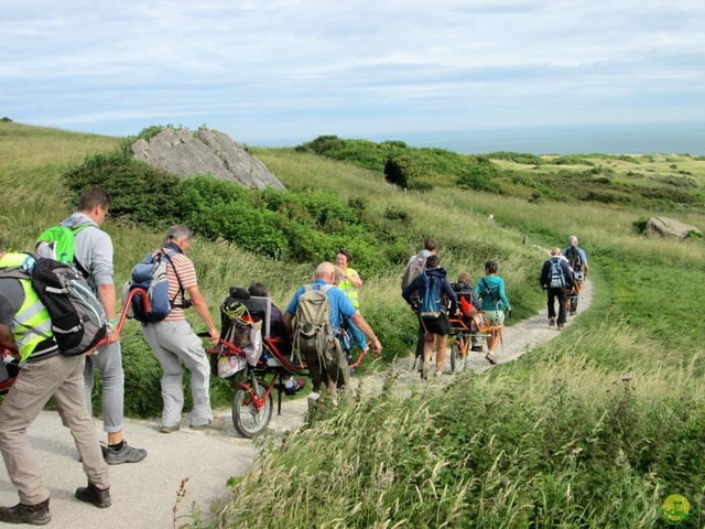 Randonnée joëlettes à Escalles